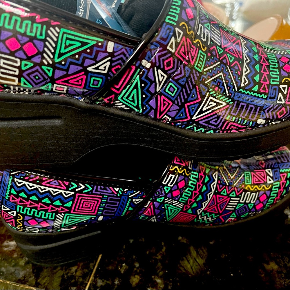 Easy Works shoes anti fugal, stress reducing happy feet .